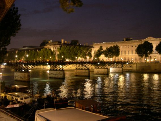  vue d'ensemble du Pont des Arts